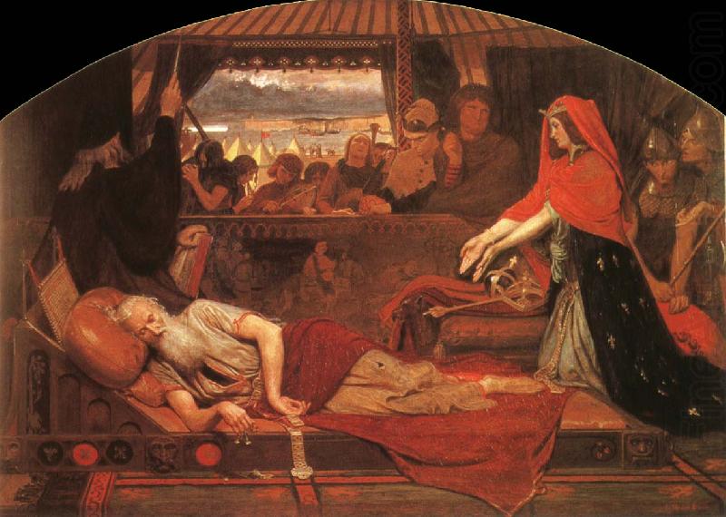 Lear and Cordelia, Ford Madox Brown